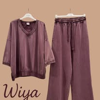 Charger l&#39;image dans la galerie, Pantalon fluide large par WIYA
