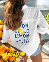Charger l&#39;image dans la galerie, Chemise oversize en gaze de coton
