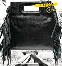 Charger l&#39;image dans la galerie, Sac à Franges en Cuir Italien – Élégance &amp; Tendance Printanière
