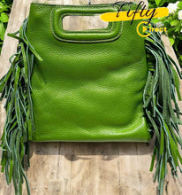 Charger l&#39;image dans la galerie, Sac à Franges en Cuir Italien – Élégance &amp; Tendance Printanière
