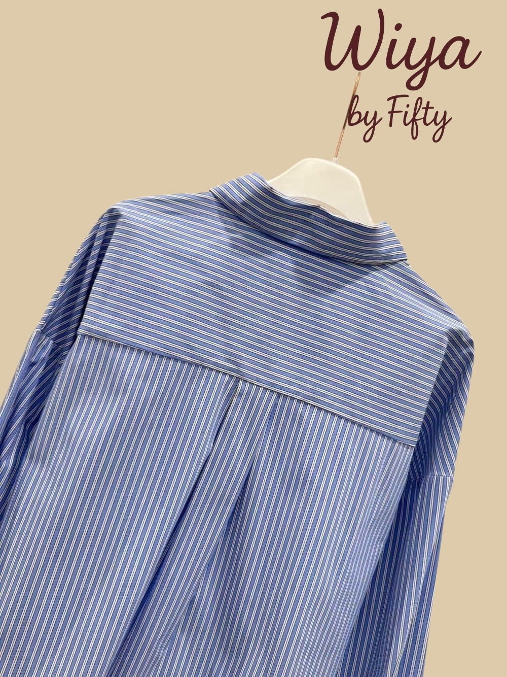Chemise rayée cœur Wiya by Fifty