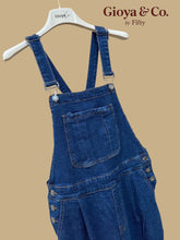 Charger l&#39;image dans la galerie, Salopette en denim souple

