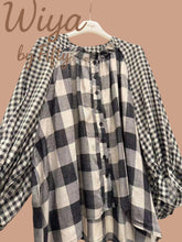 Charger l&#39;image dans la galerie, Blouse à carreaux
