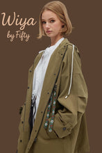 Charger l&#39;image dans la galerie, Parka oversize en coton
