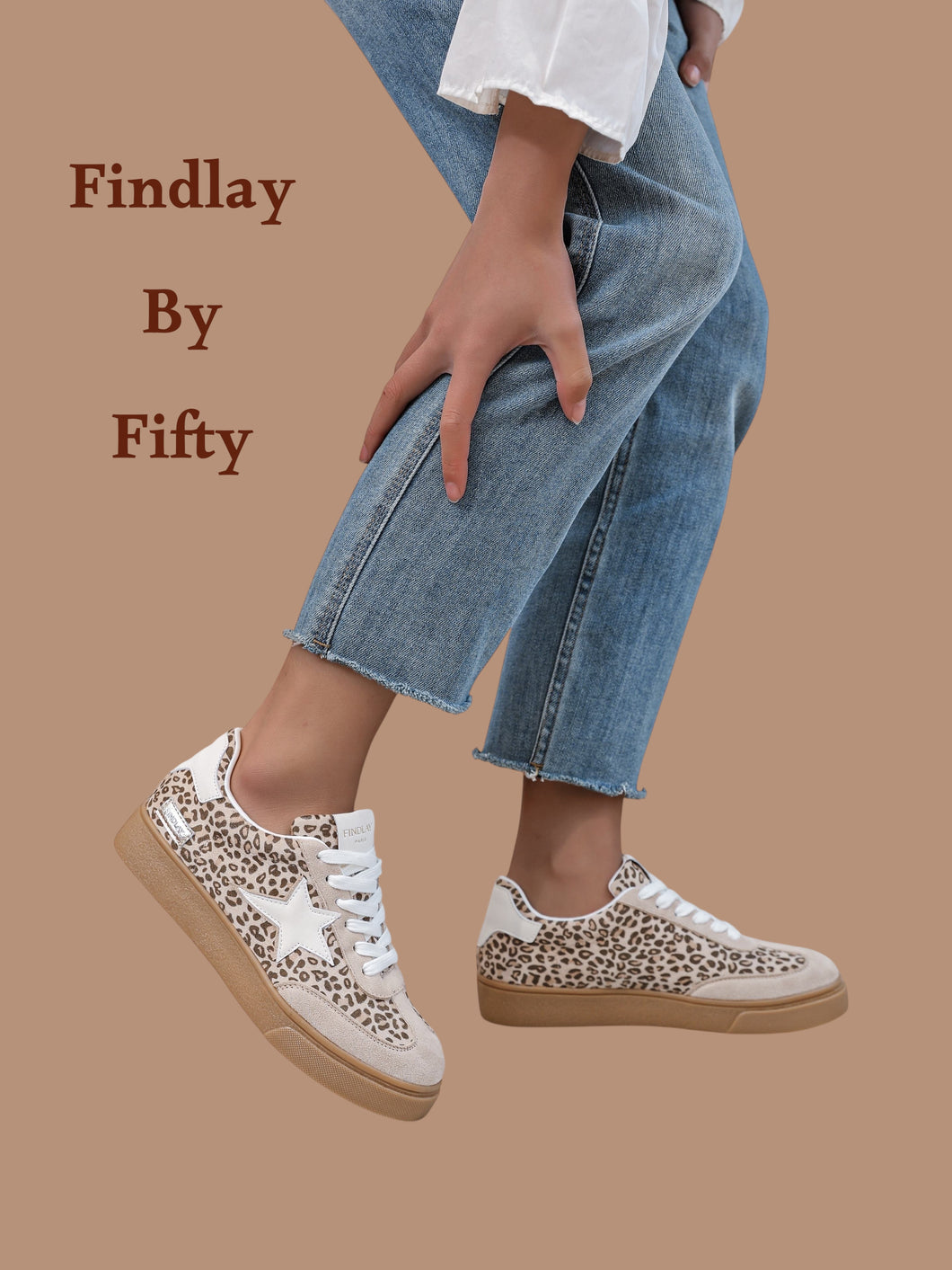 Baskets léopard Findlay by Fifty