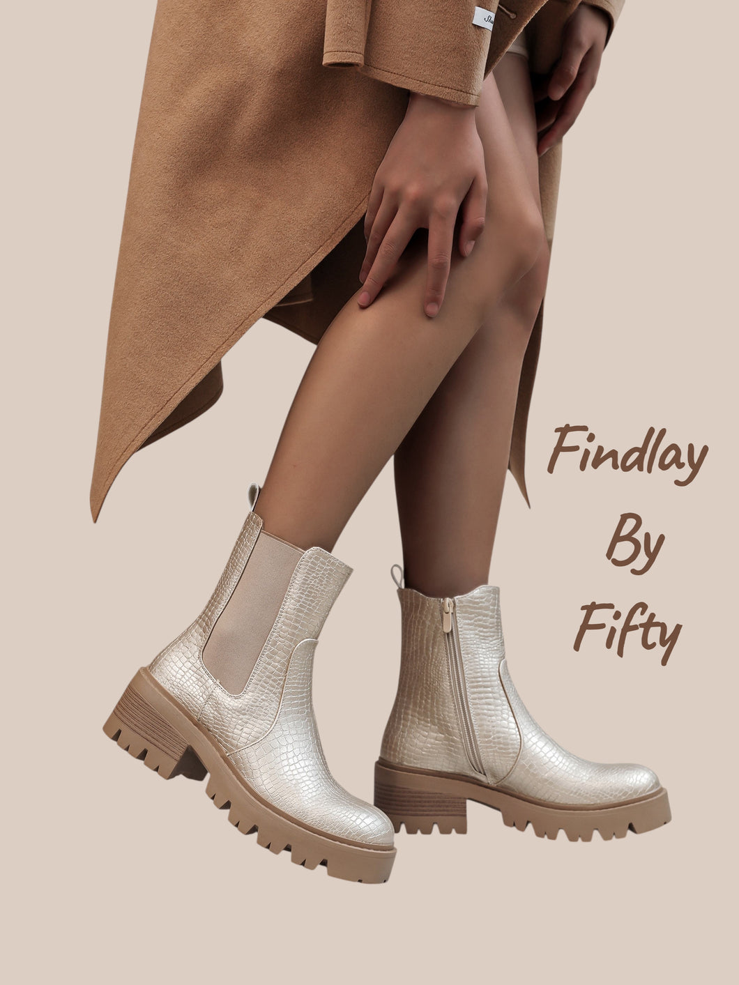 Bottines en cuir Findlay by Fifty