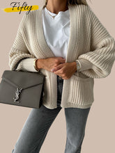 Charger l&#39;image dans la galerie, Gilet oversize maille épaisse
