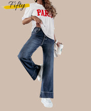 Charger l&#39;image dans la galerie, Jean Wide Leg Stretch
