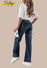 Charger l&#39;image dans la galerie, Jean Wide Leg Stretch
